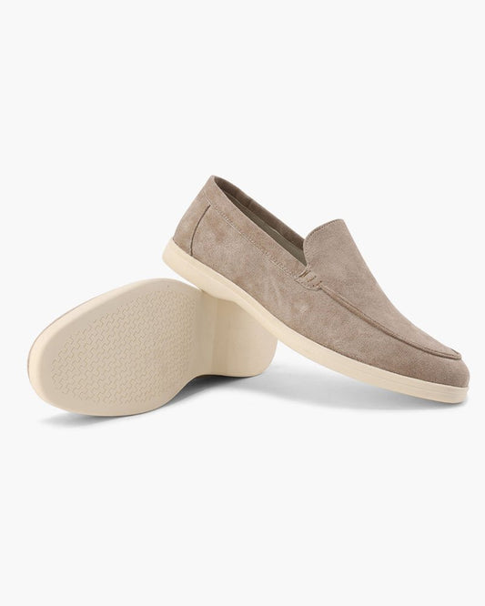 Old Money Suede Loafers - Sanvelier
