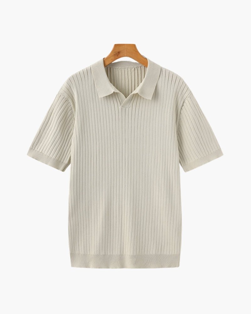Premium Ribbed Polo - Sanvelier
