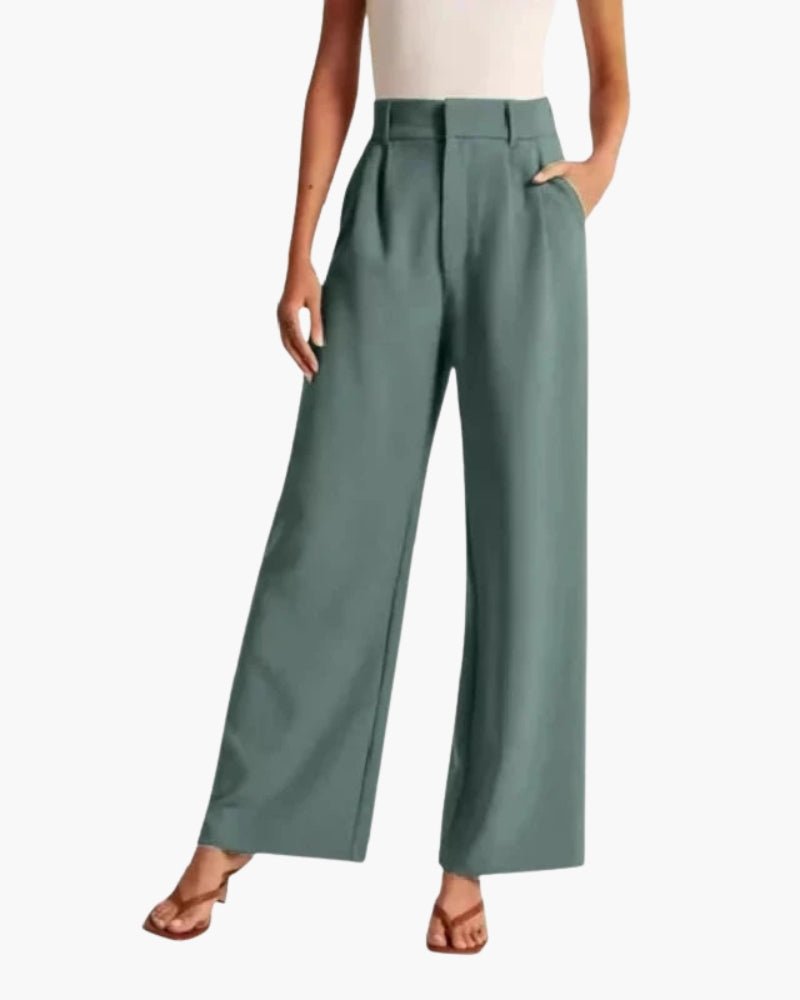 Serena Wide - Leg Trousers - Sanvelier