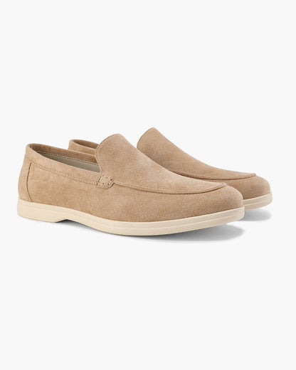 Old Money Suede Loafers - Sanvelier
