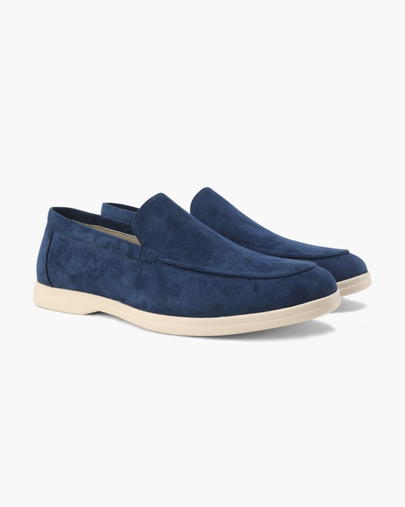 Old Money Suede Loafers - Sanvelier