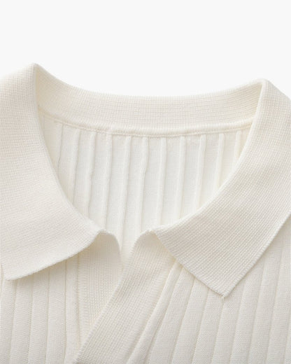 Premium Ribbed Polo - Sanvelier