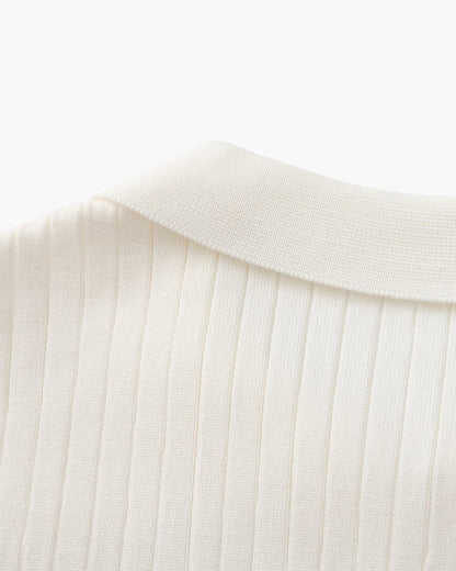 Premium Ribbed Polo - Sanvelier