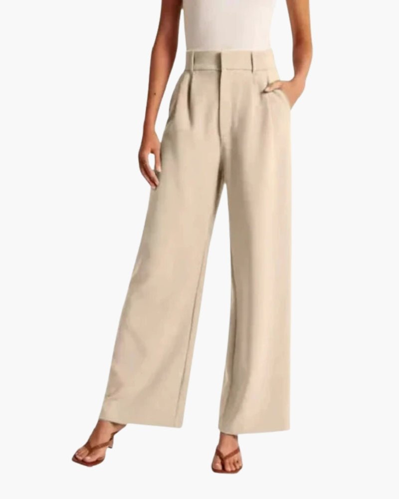 Serena Wide - Leg Trousers - Sanvelier