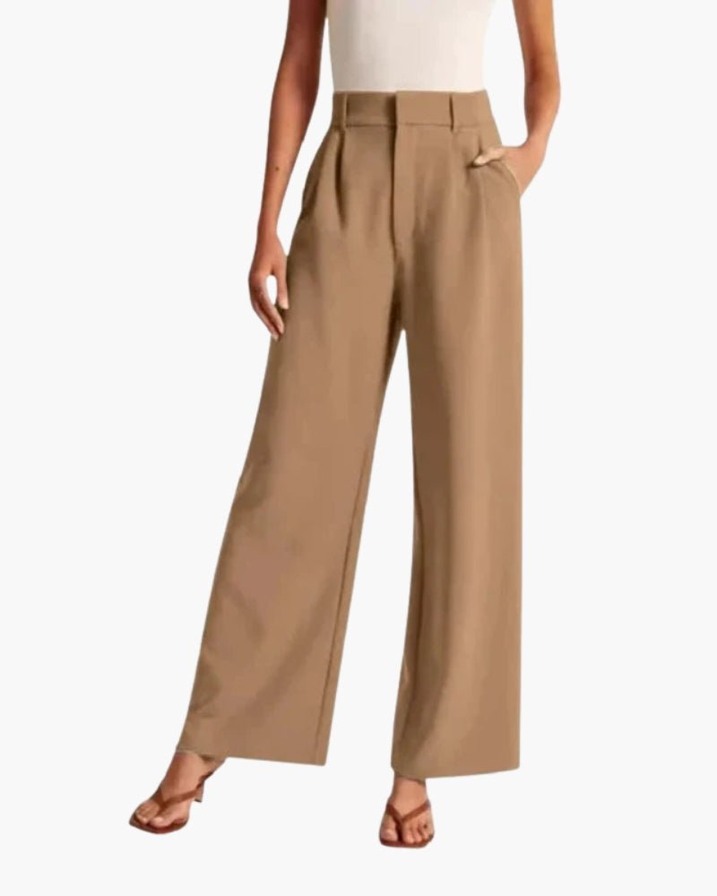 Serena Wide - Leg Trousers - Sanvelier